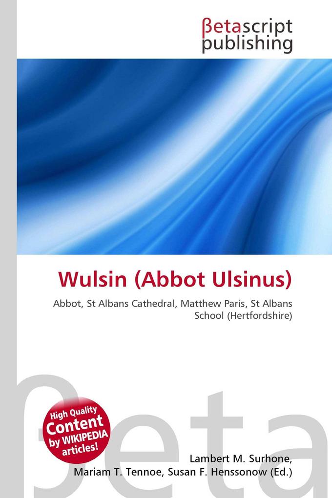 Wulsin (Abbot Ulsinus)
