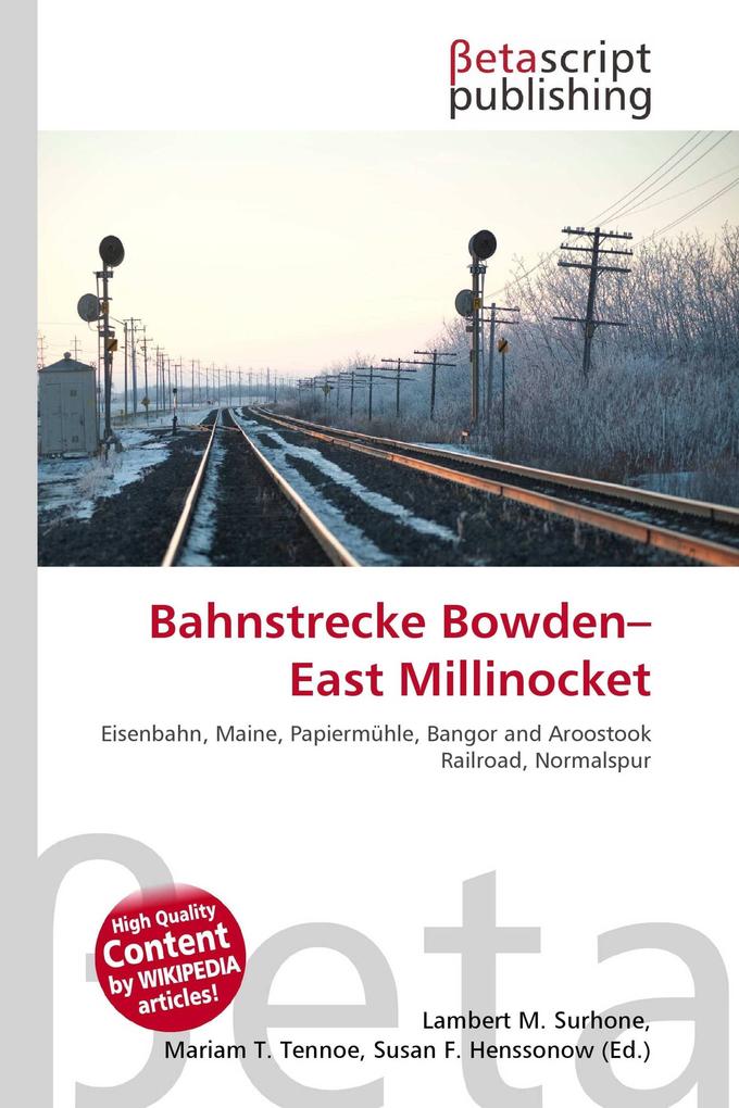Bahnstrecke Bowden-East Millinocket