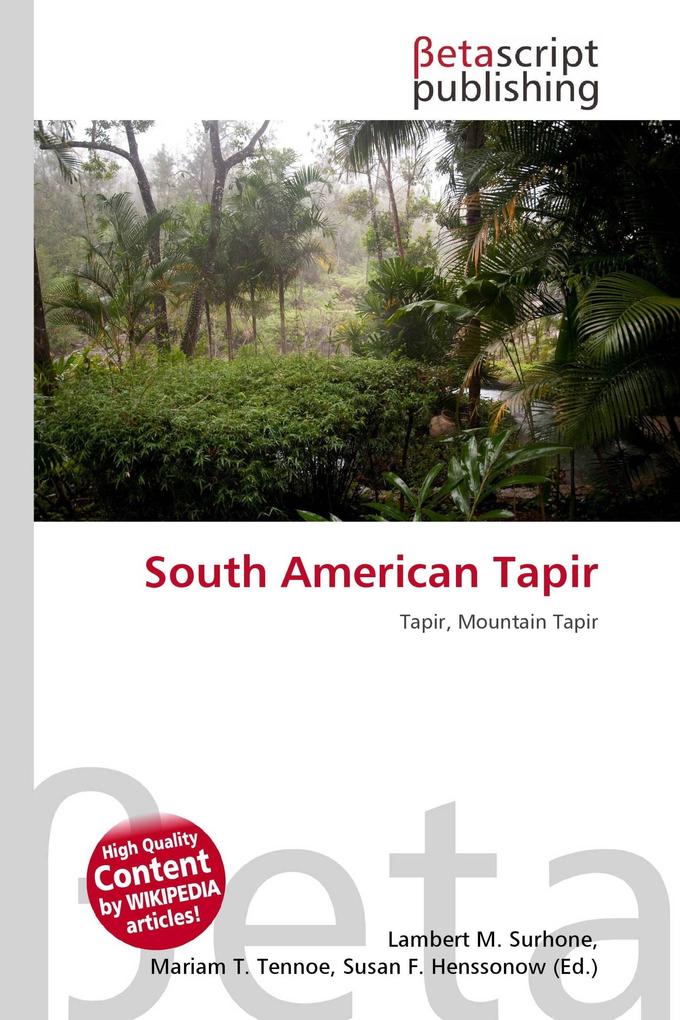 South American Tapir