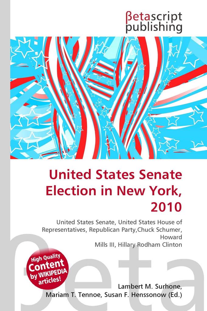 United States Senate Election in New York 2010