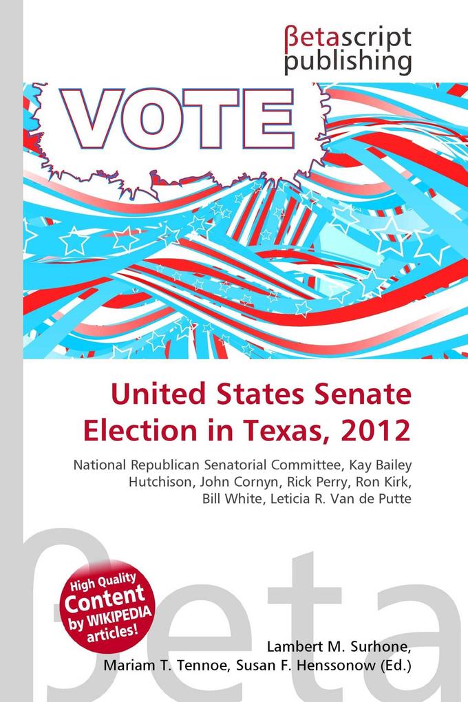 United States Senate Election in Texas 2012