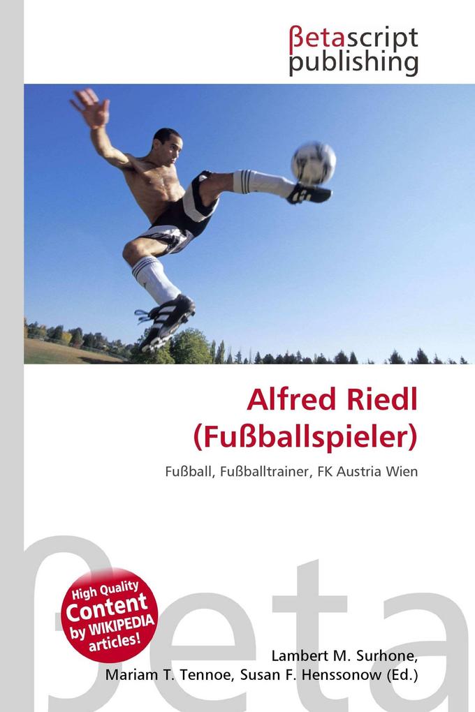 Alfred Riedl (Fußballspieler)