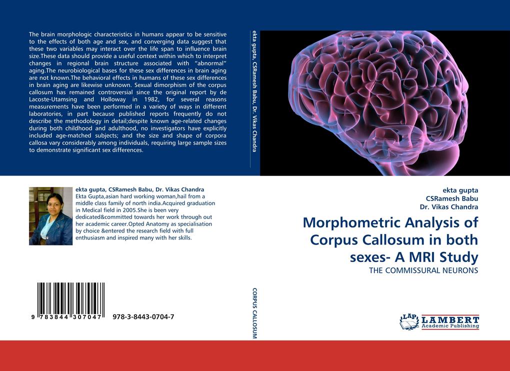 Morphometric Analysis of Corpus Callosum in both sexes- A MRI Study