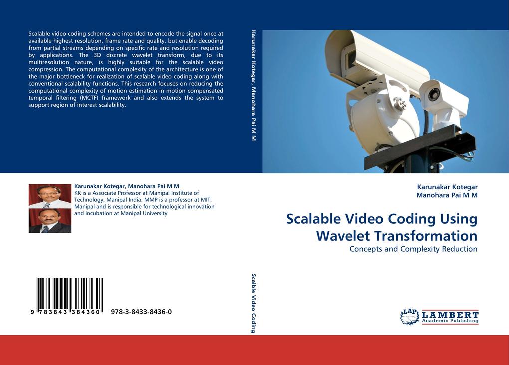 Scalable Video Coding Using Wavelet Transformation