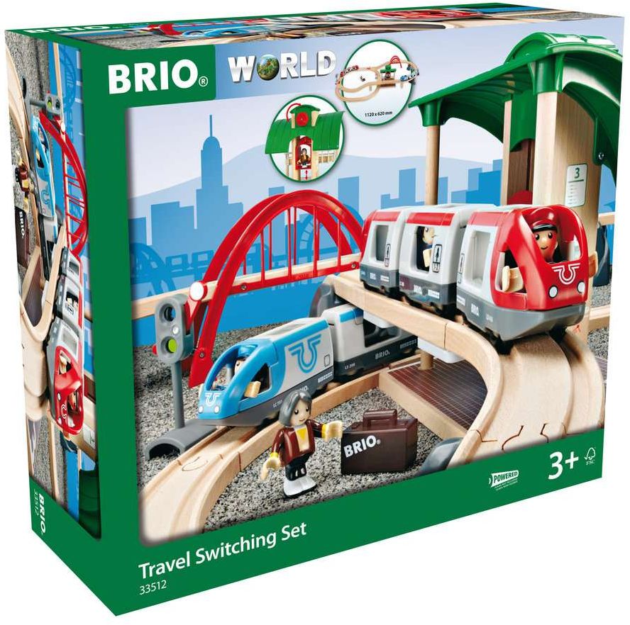 Image of BRIO - Großes BRIO Bahn Reisezug Set