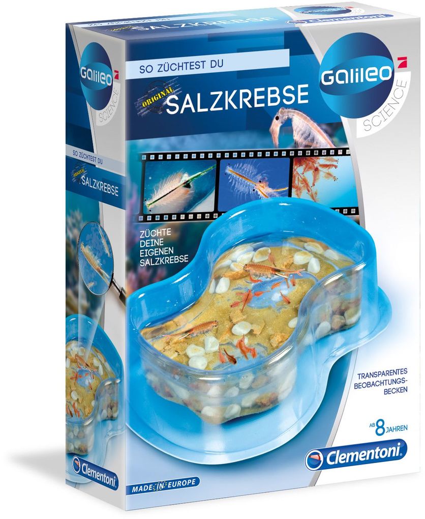 Clementoni - Galileo - Original Salzkrebse