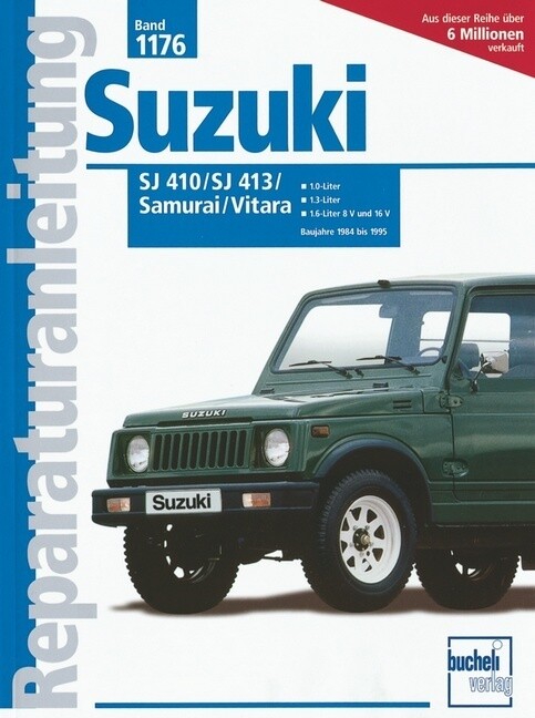 Suzuki SJ 410 bis 1986 (10 Ltr.) SJ 413 bis 1984-88 (13 Ltr)