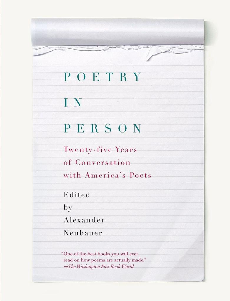 Poetry in Person