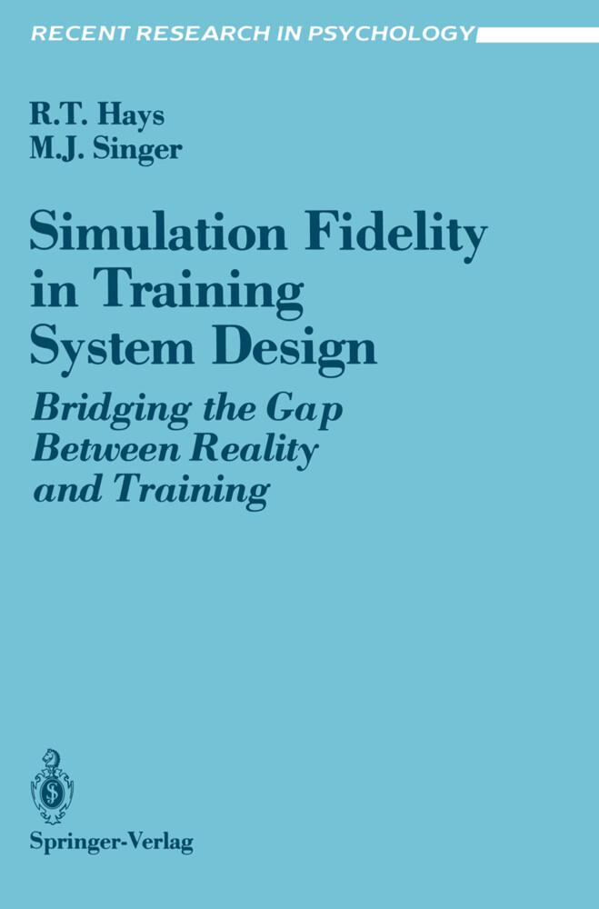Simulation Fidelity in Training System 