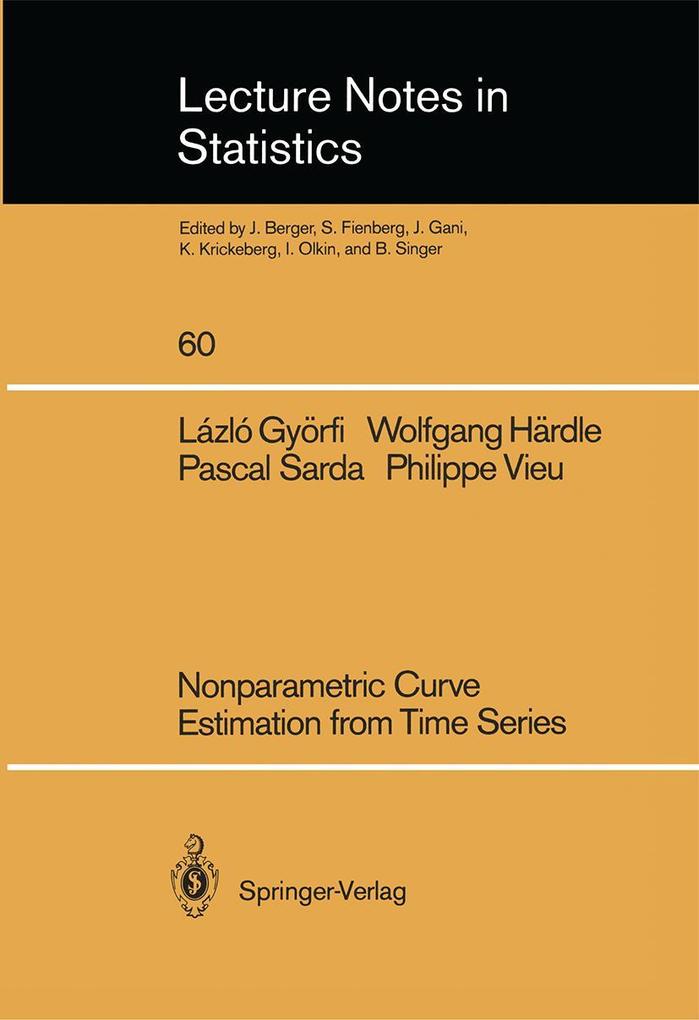 Nonparametric Curve Estimation from Time Series