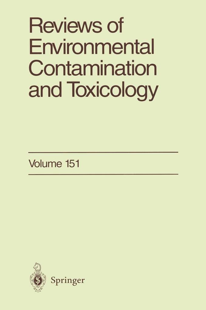 Reviews of Environmental Contamination and Toxicology 151