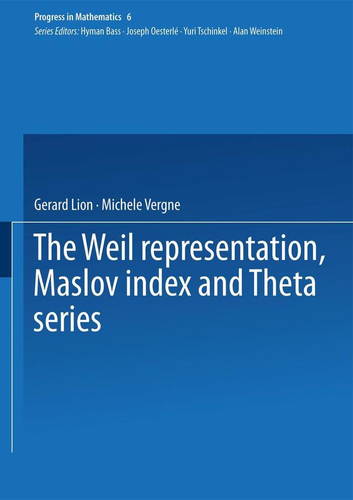 The Weil representation Maslov index and Theta series
