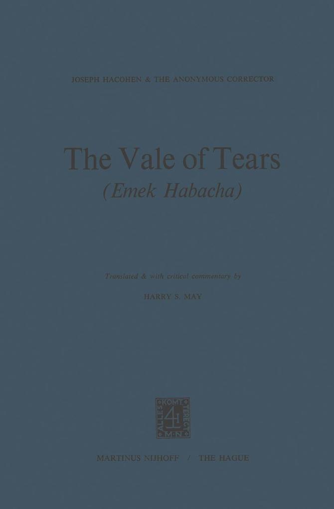 The Vale of Tears (Emek Habacha)