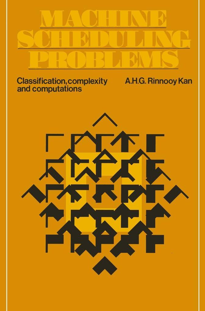 Machine Scheduling Problems