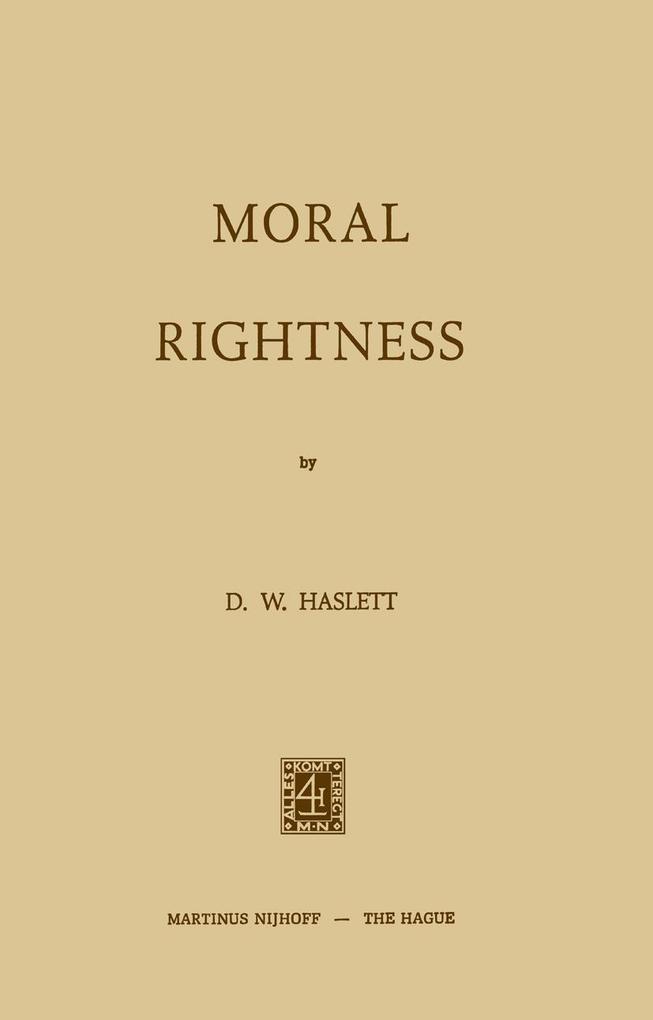 Moral Rightness