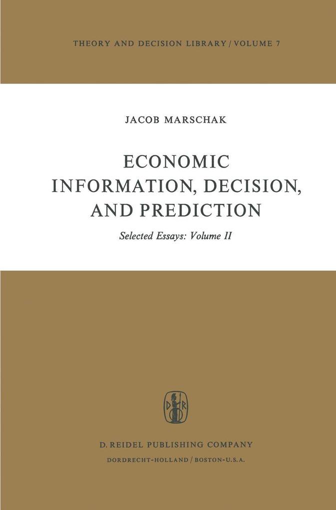 Economic Information Decision and Prediction