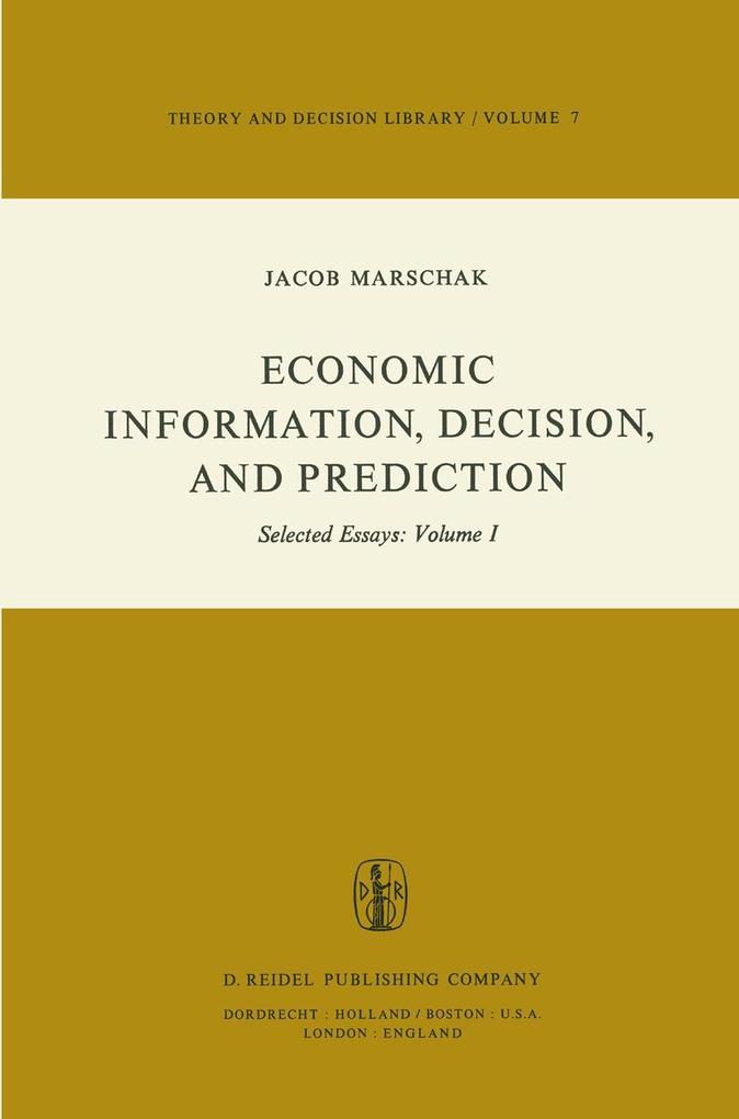 Economic Information Decision and Prediction