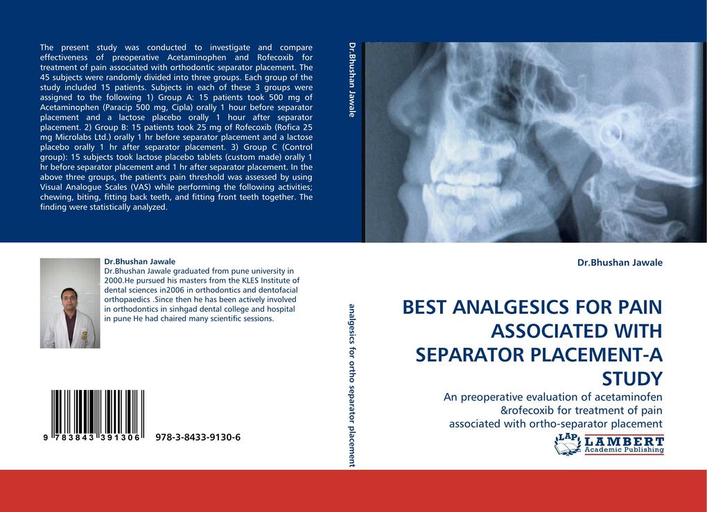 BEST ANALGESICS FOR PAIN ASSOCIATED WITH SEPARATOR PLACEMENT-A STUDY