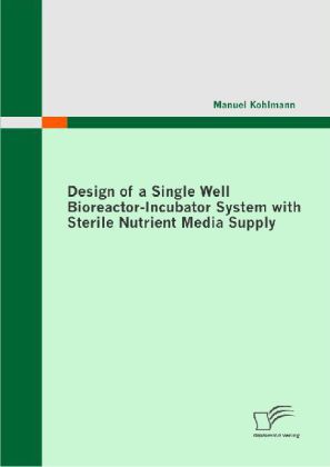  of a Single Well Bioreactor-Incubator System with Sterile Nutrient Media Supply