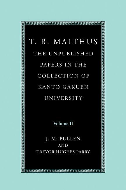 T. R. Malthus