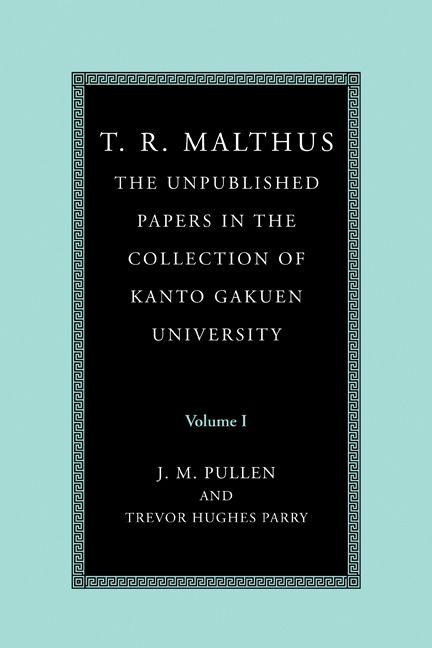 T. R. Malthus