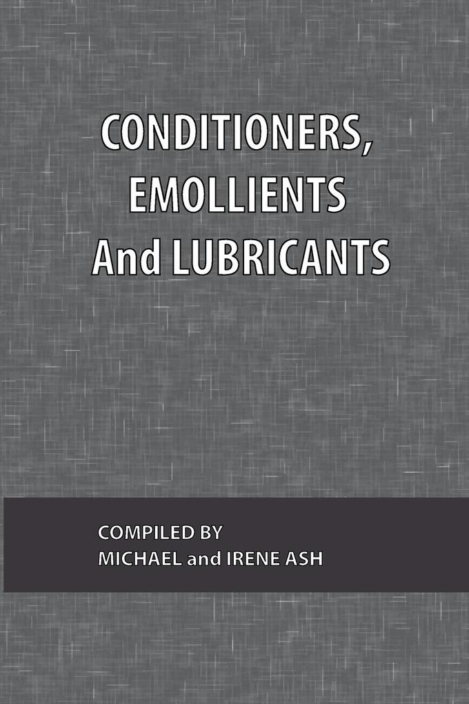 Conditioners Emollients and Lubricants