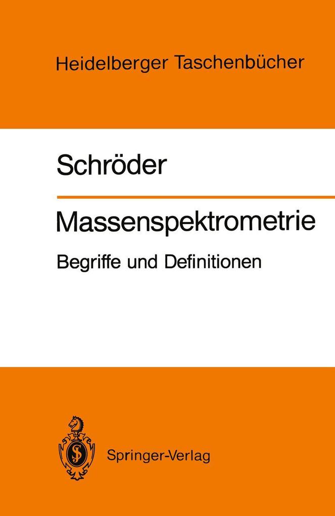 Massenspektrometrie