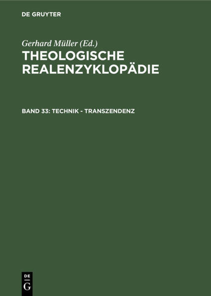 Technik - Transzendenz - Horst Balz/ James K. Cameron/ Christian Grethlein/ Stuart G. Hall/ Brian L. Hebblethwaite