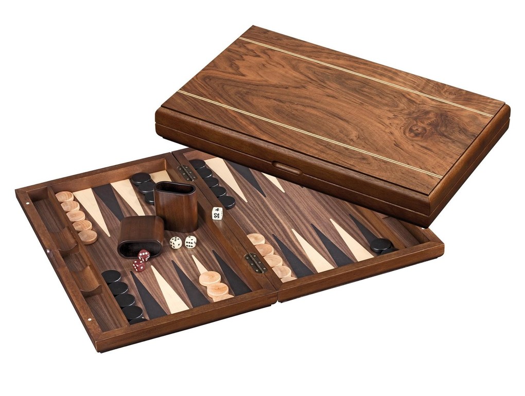 Philos 1125 - Backgammon Delos groß Magnetverschluss