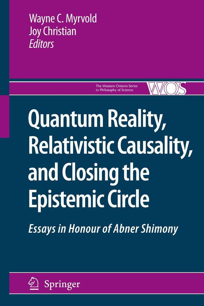 Quantum Reality Relativistic Causality and Closing the Epistemic Circle