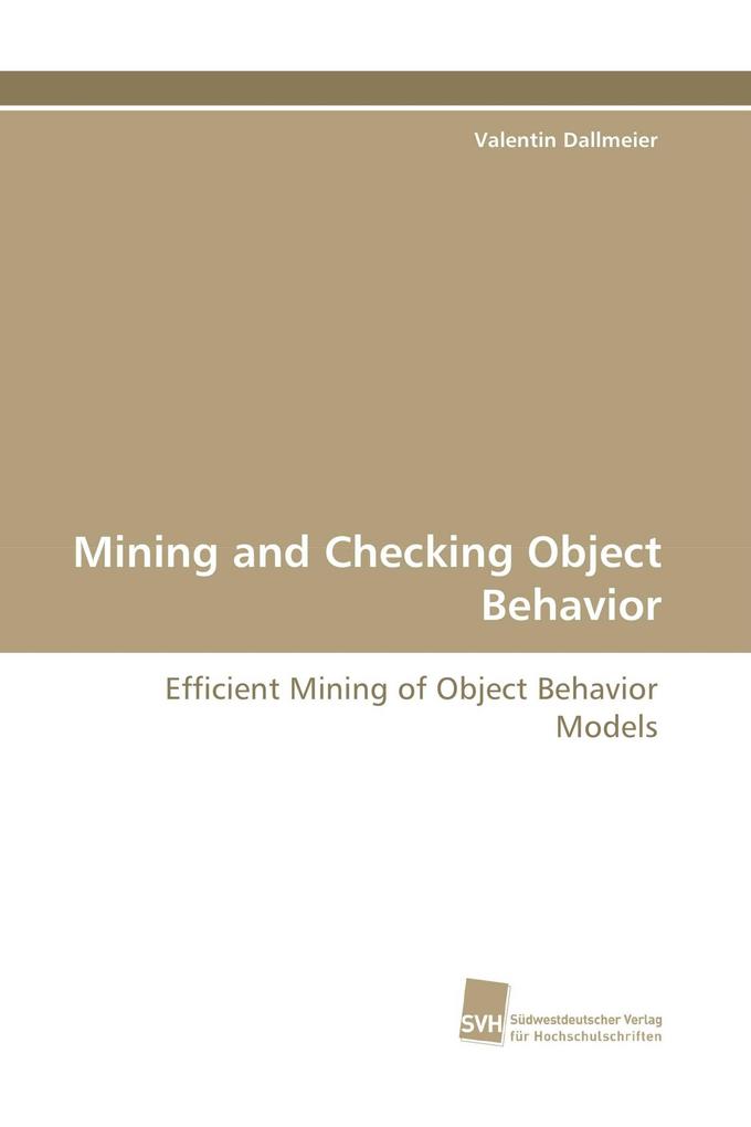 Mining and Checking Object Behavior