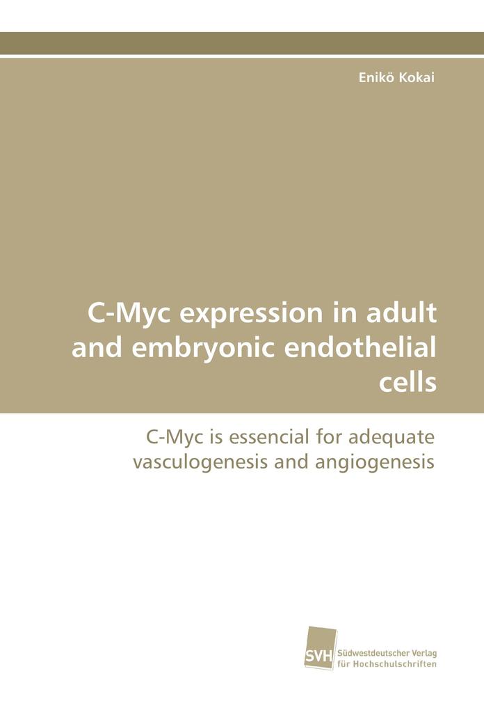 C-Myc expression in adult and embryonic endothelial cells