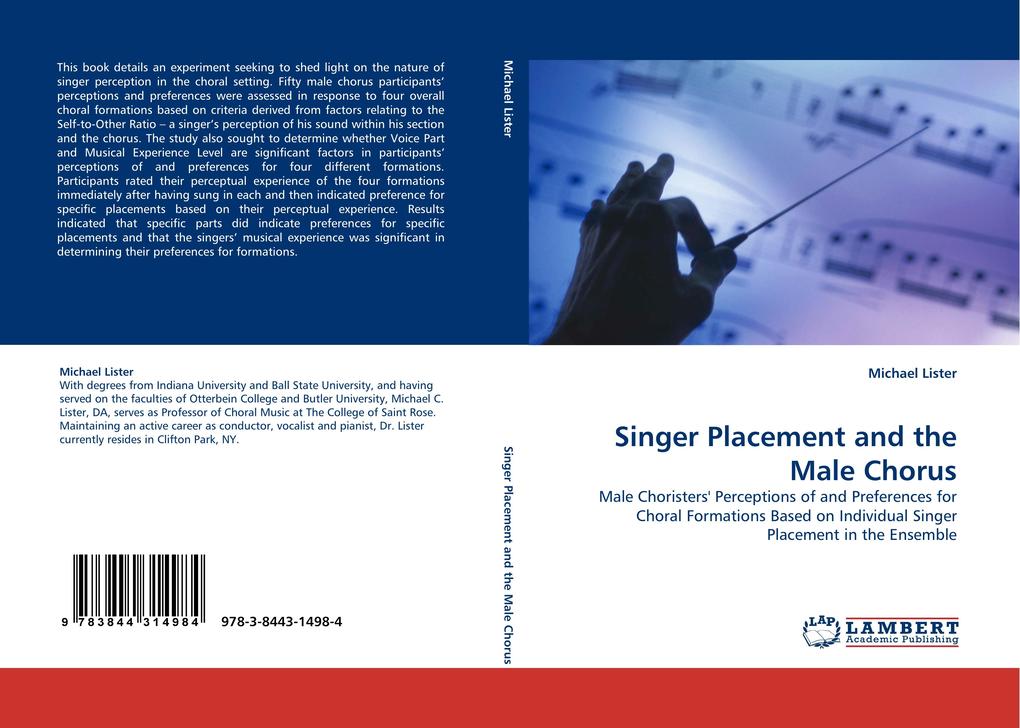 Singer Placement and the Male Chorus