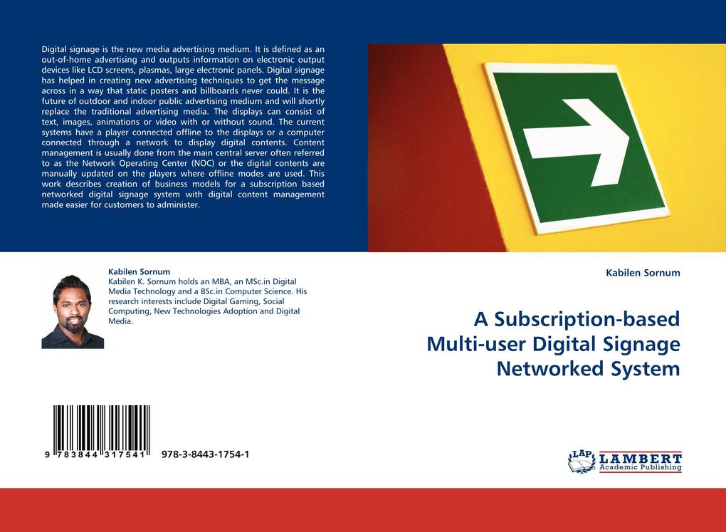 A Subscription-based Multi-user Digital Signage Networked System