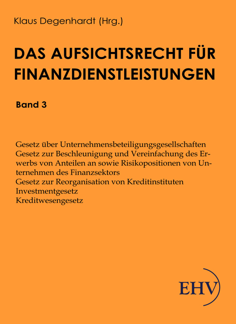 Aufsichtsrecht über Finanzdienstleistungen