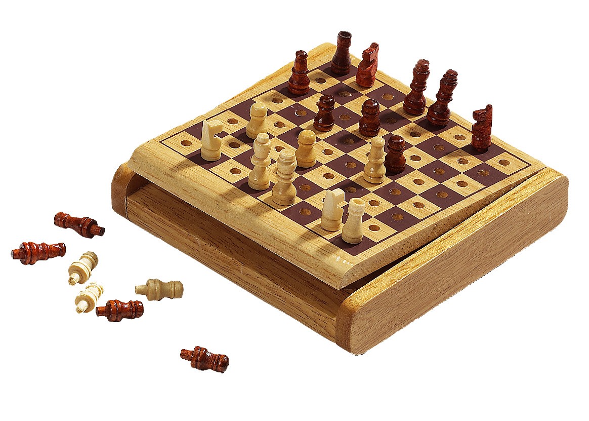 Schach mini Steckspiel