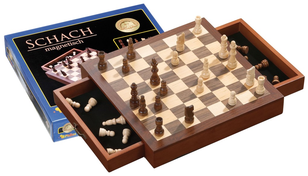 Philos - Schachkassette magnetisch Feld 33 mm