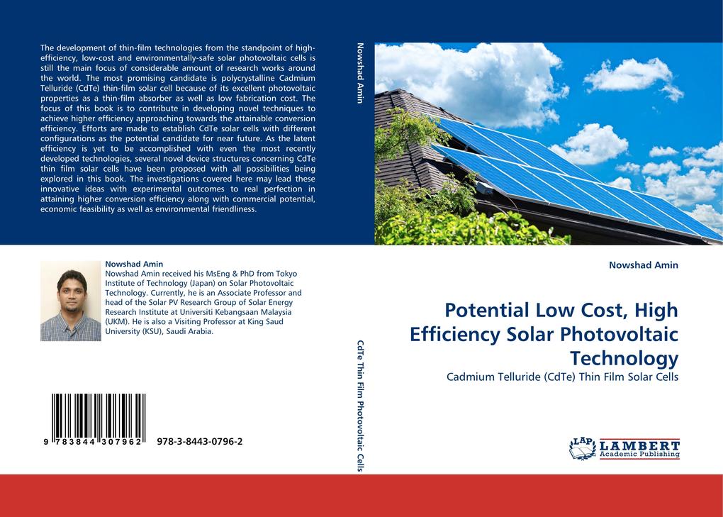 Potential Low Cost High Efficiency Solar Photovoltaic Technology