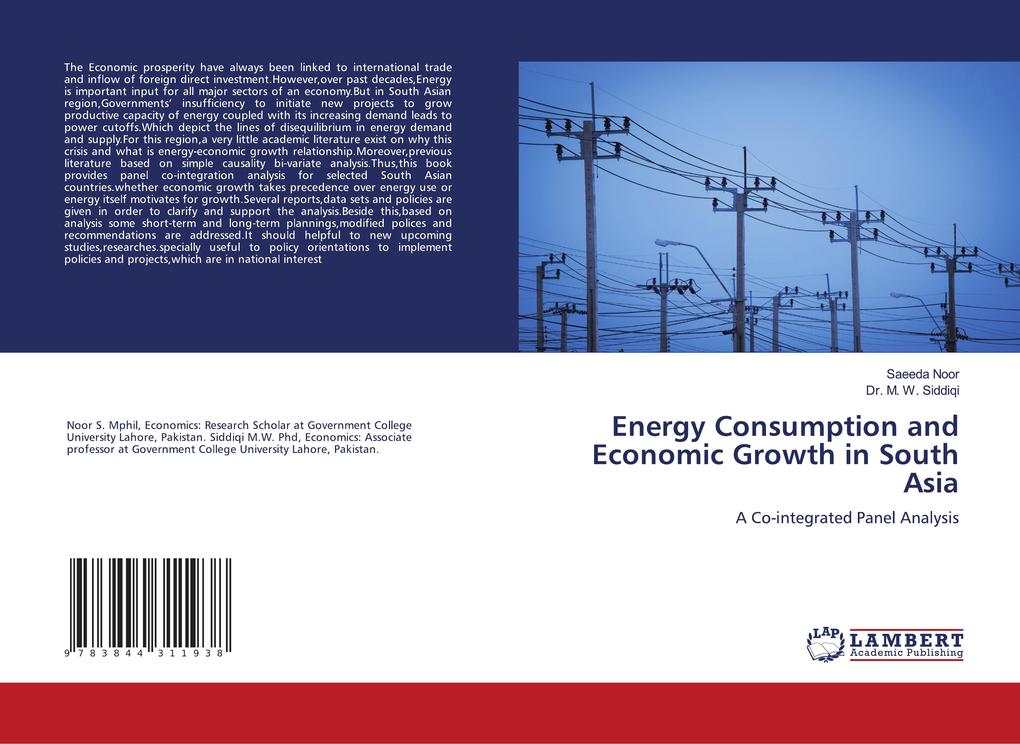 Energy Consumption and Economic Growth in South Asia