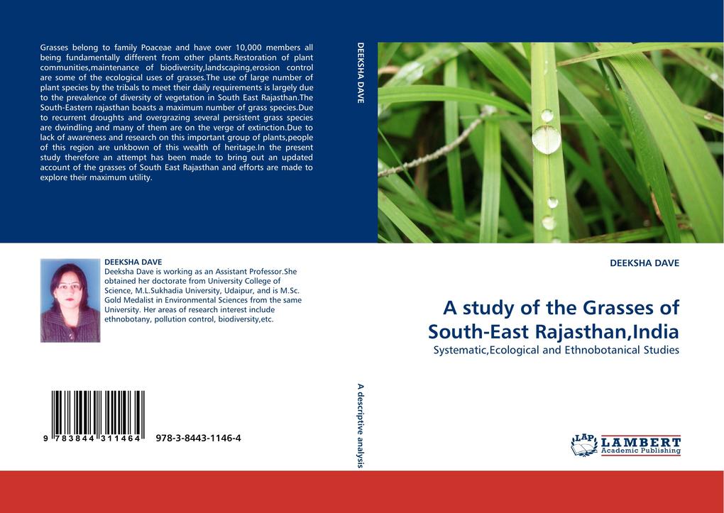 A study of the Grasses of South-East RajasthanIndia - DEEKSHA DAVE