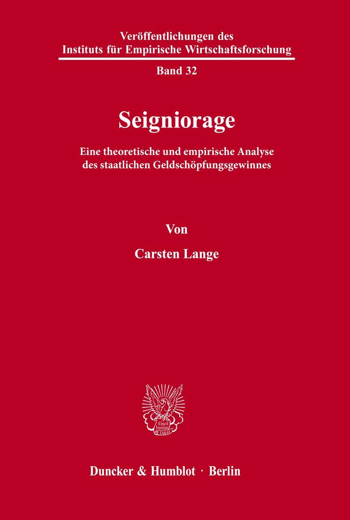 Seigniorage.