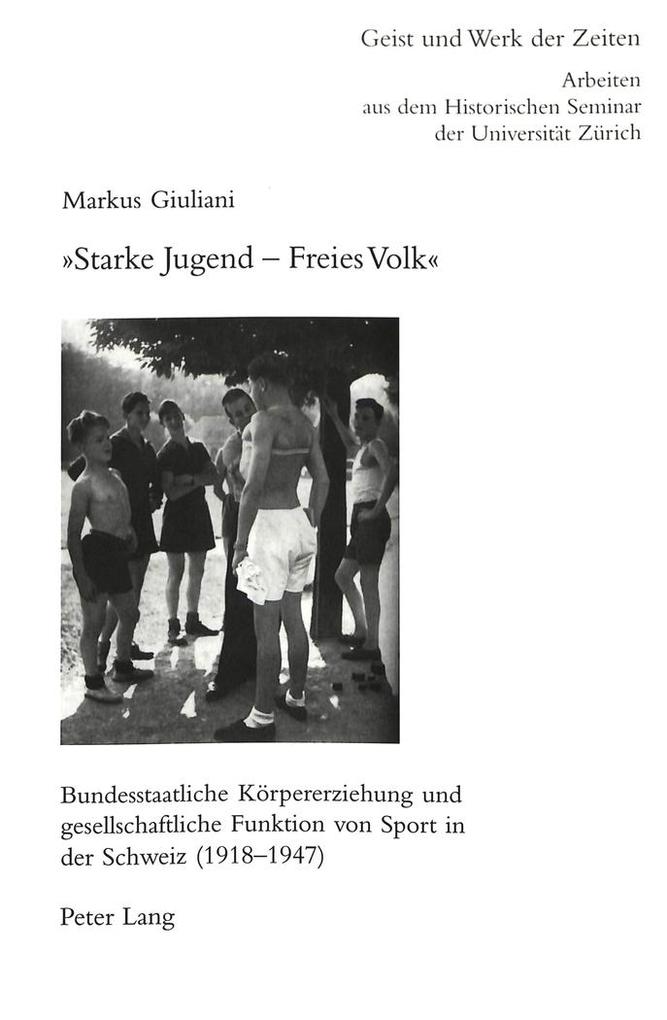 'Starke Jugend - Freies Volk'