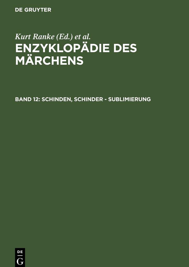 Schinden Schinder - Sublimierung