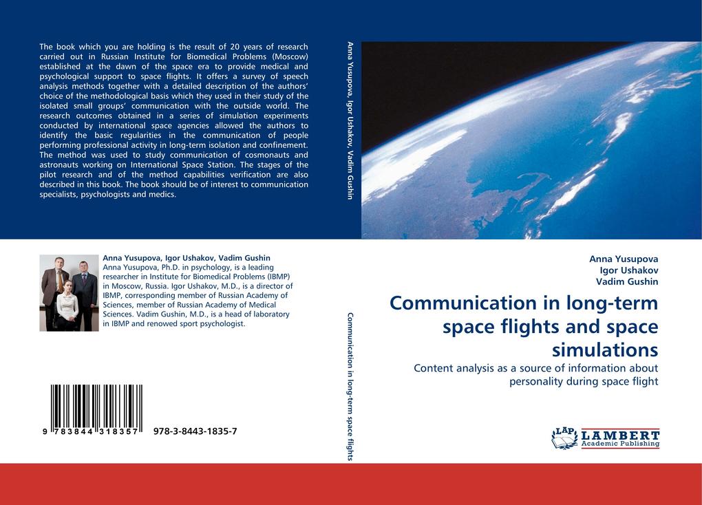 Communication in long-term space flights and space simulations
