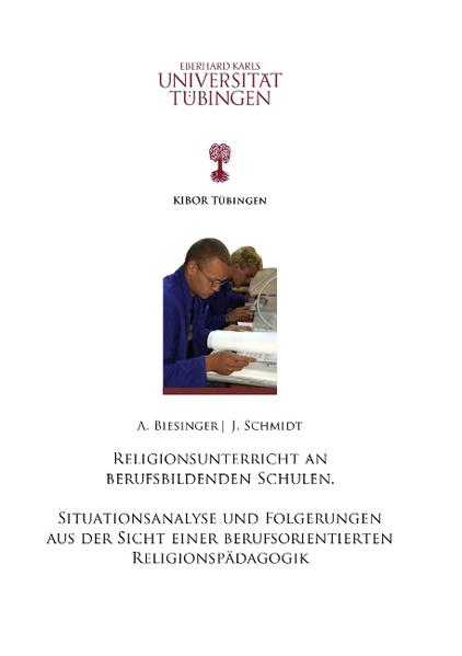 Religionsunterricht an berufsbildenden Schulen - Albert Biesinger/ Joachim Schmidt