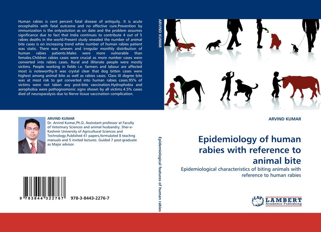 Epidemiology of human rabies with reference to animal bite
