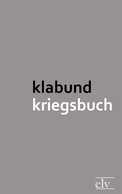 Kriegsbuch