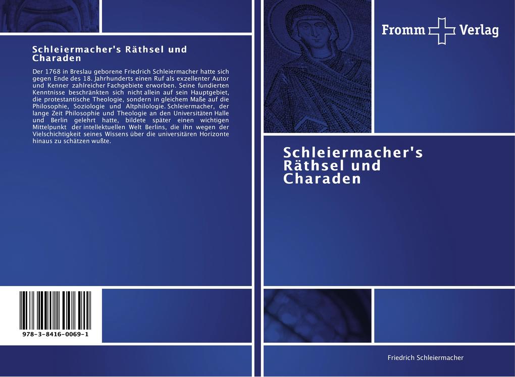 Schleiermacher's Räthsel und Charaden - Friedrich Daniel Ernst Schleiermacher