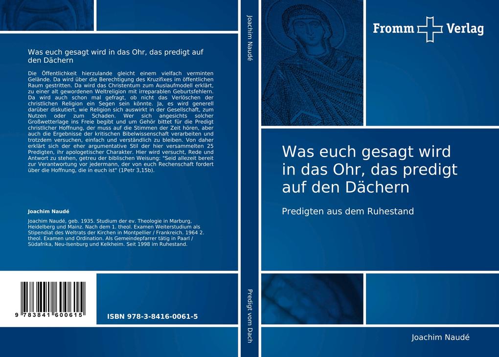 Was euch gesagt wird in das Ohr das predigt auf den Dächern