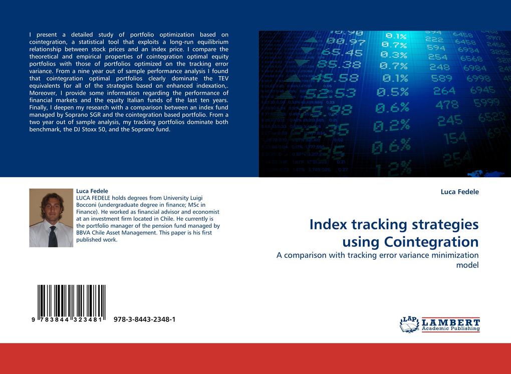 Index tracking strategies using Cointegration